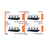 Hikvision 4MP IP Security Camera System Kit – 4, 8 & 16 Channel 4K NVR with 2TB/4TB HDD – Outdoor IR Night Vision Turret Cameras (2.8mm Wide Lens) – White & Black Options