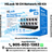 HiLook 16 Channel 4K PoE Security Camera System – 12× 4K Cameras, 4TB HDD, Smart Hybrid Light