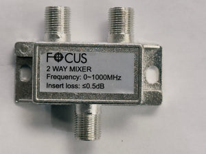 FOCUS 2 WAY MIXER ( ANTENNA COMBINER )