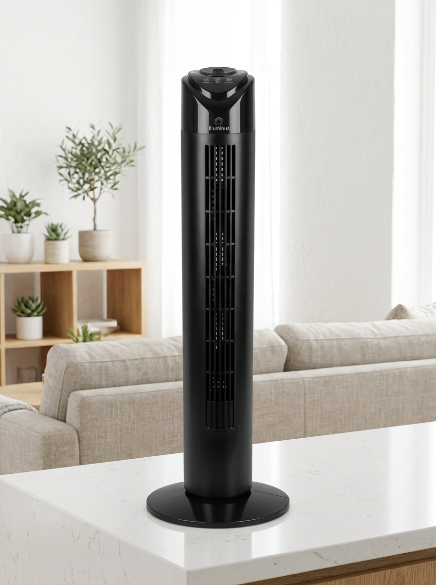 Illuminus 32-Inch Tall Tower Fan (81 cm) – KG-32A