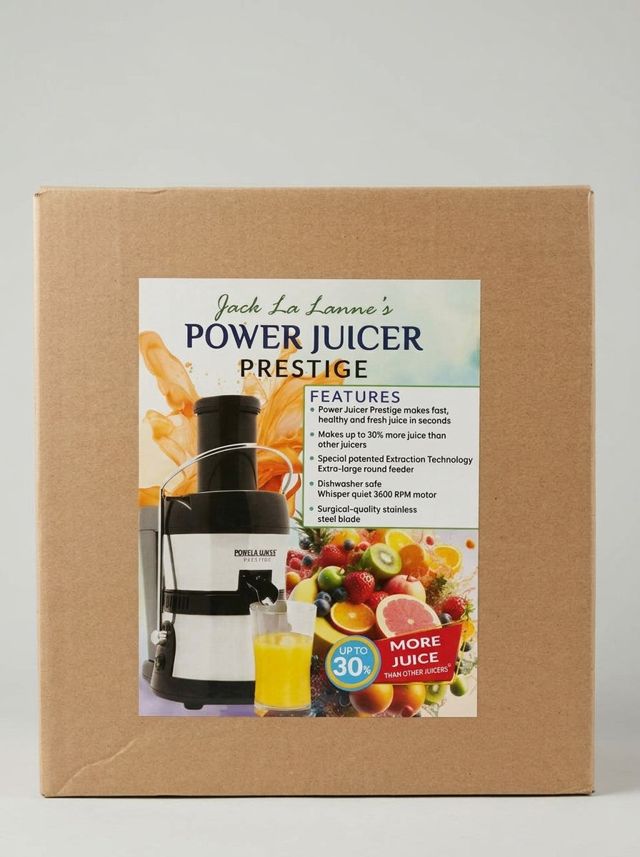Jack LaLanne's Power Juicer Prestige – High-Yield Electric Juicer Machine