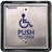 Hybrid Double Gang Push to Open Button Wireless & Wired | KIT-EB-510X