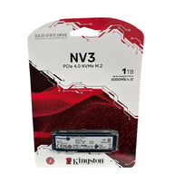Kingston NV3 1TB PCIe 4.0 NVMe M.2 Solid State Drive (SNV3S/1000G) – Up to 6000MB/s