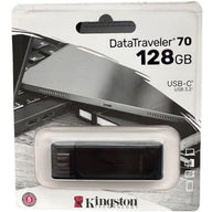 Kingston DataTraveler 70 128GB USB-C Flash Drive – USB 3.2 Gen 1 – DT70/128GB