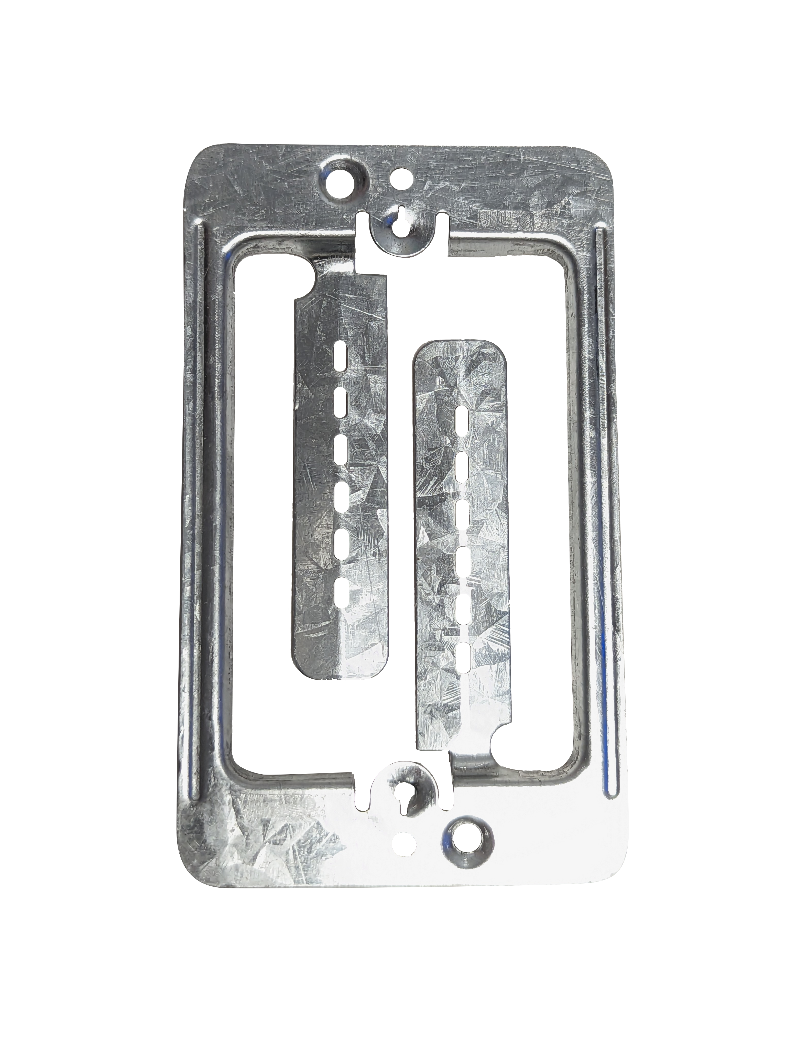 BestMounts - 10 Pack Low Voltage Mounting Brackets 1 Gang Multipurpose Pre Galvanized Steel - Drywall Outlet Cable Wall Plate Bracket for Telephone Wire, Network Cables, HDMI, Speaker Wire