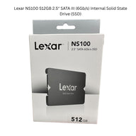 Lexar NS100 512GB 2.5-Inch SATA III Internal SSD – Up to 520MB/s