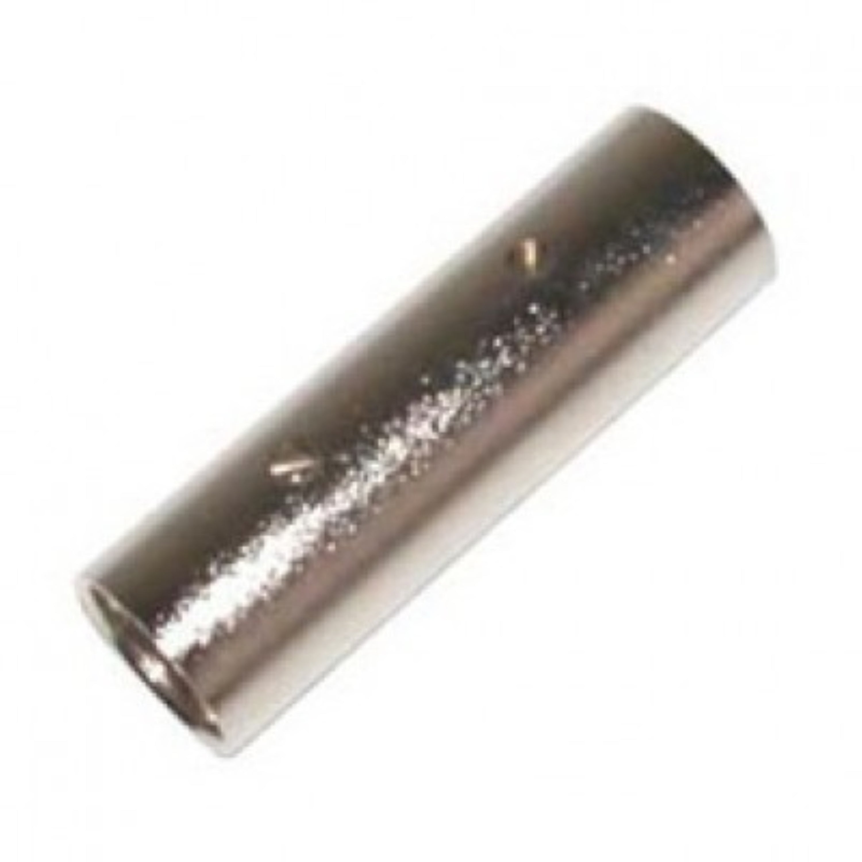 3‑Pin Male XLR to 3‑Pin Male XLR Coupler (Silver Housing)