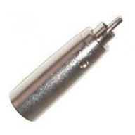 RCA Plug to 3‑Pin Male XLR Connector