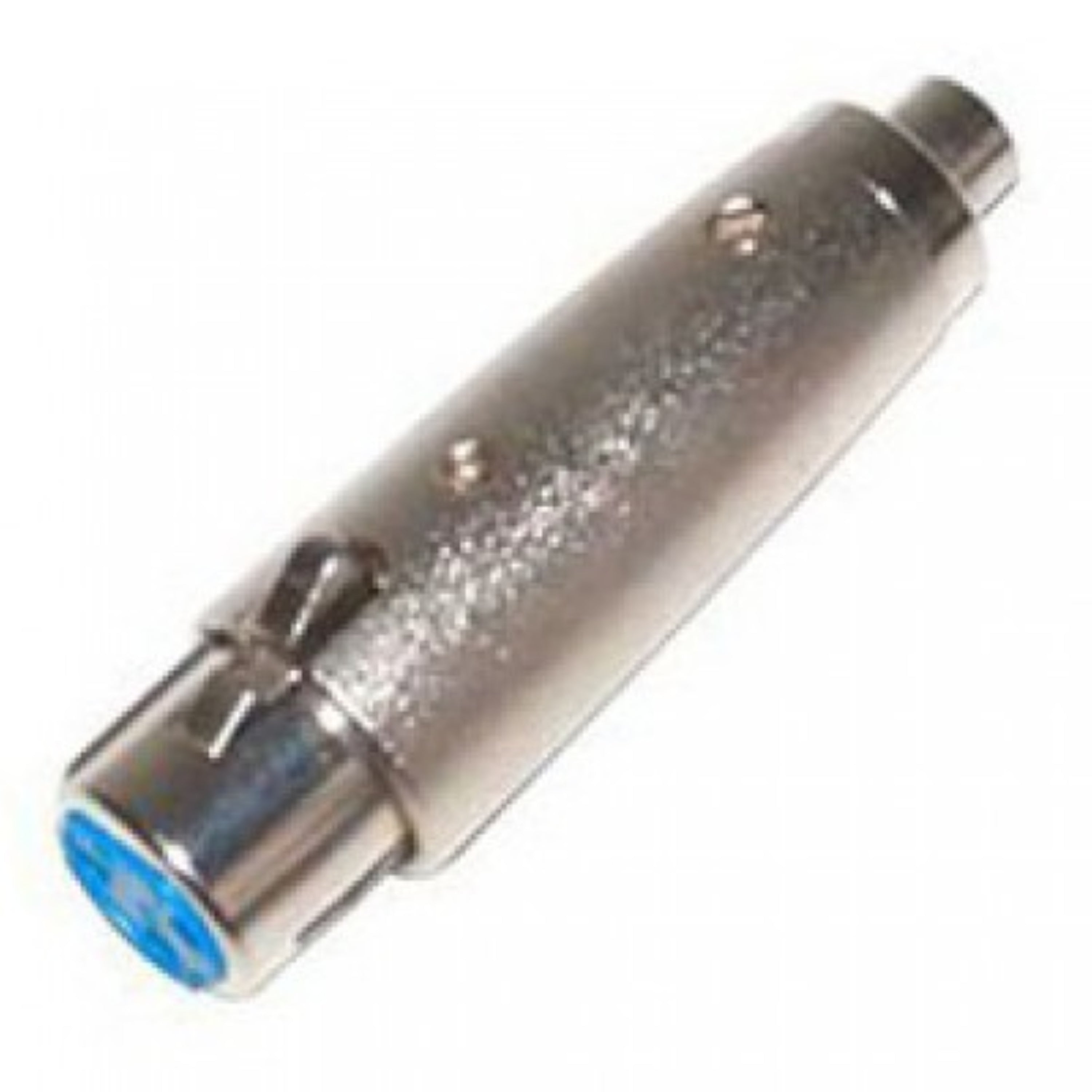 RCA Jack to 3‑Pin Female XLR Connector (Silver Housing)