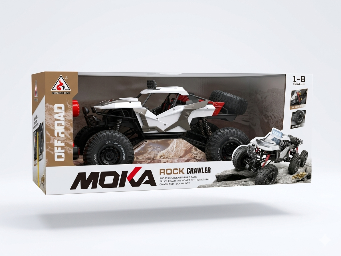 Moka High-Performance Rock Crawler – Kids Off-Road RC Adventure Toy