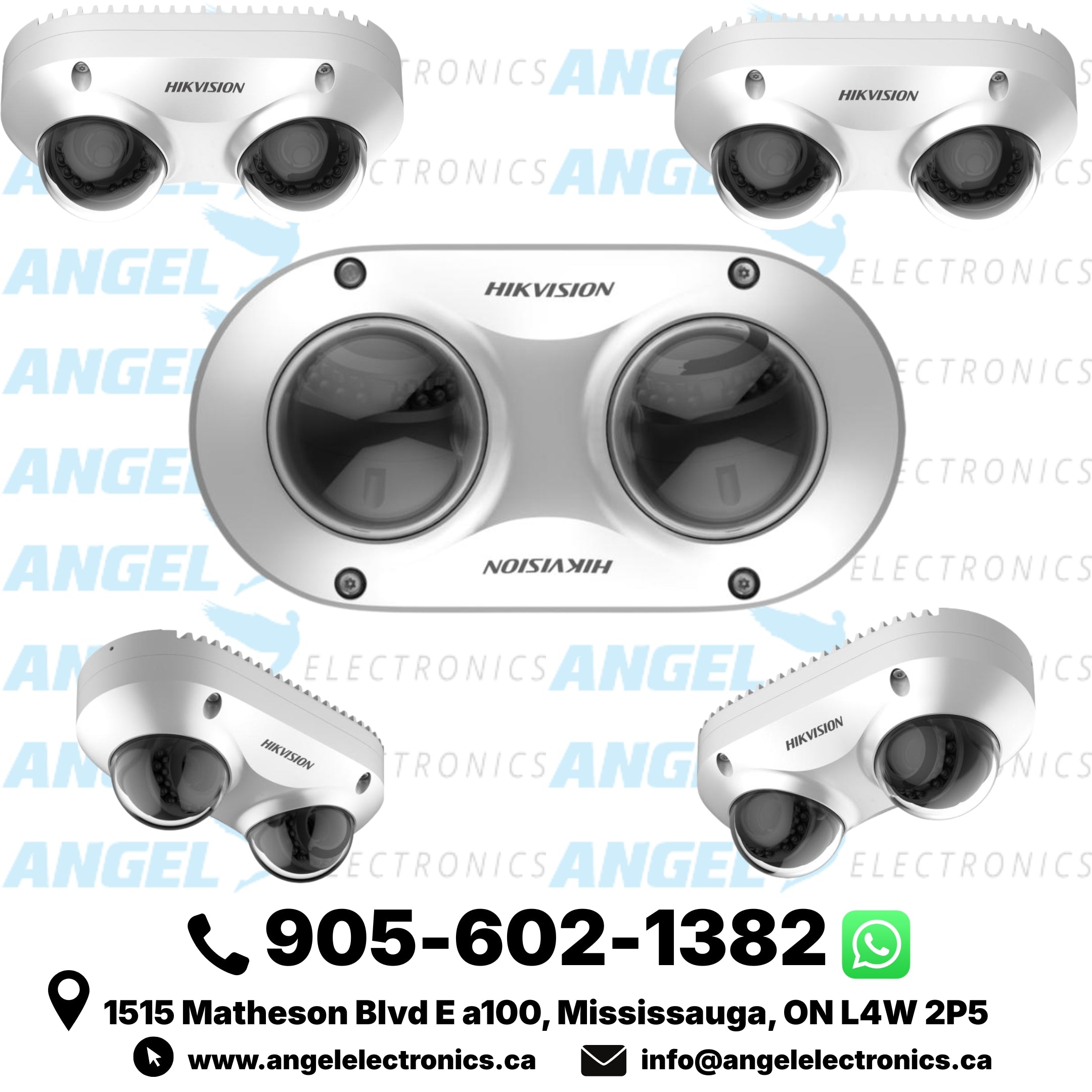 Hikvision DS-2CD6D42G0-IS 4MP Dual-Directional PanoVu Network Camera with IR, PoE, IP67 & IK10
