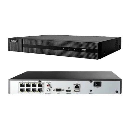 Hilook NVR-208MH-C/8P 8-ch 1U 8 PoE 4K NVR