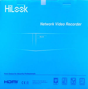Hikvision NVR-216MH-C/16P HiLOOK 16 Channel NVR, 280 W, Black