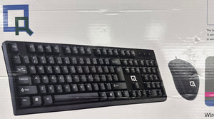 Wired USB Keyboard and Mouse Combo – Reliable Plug & Play PC & Mac Set