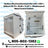 Outdoor Electrical Enclosure Box 400 × 500 × 280mm (15.75 × 19.69 × 11.02") – Weatherproof Metal Control Cabinet