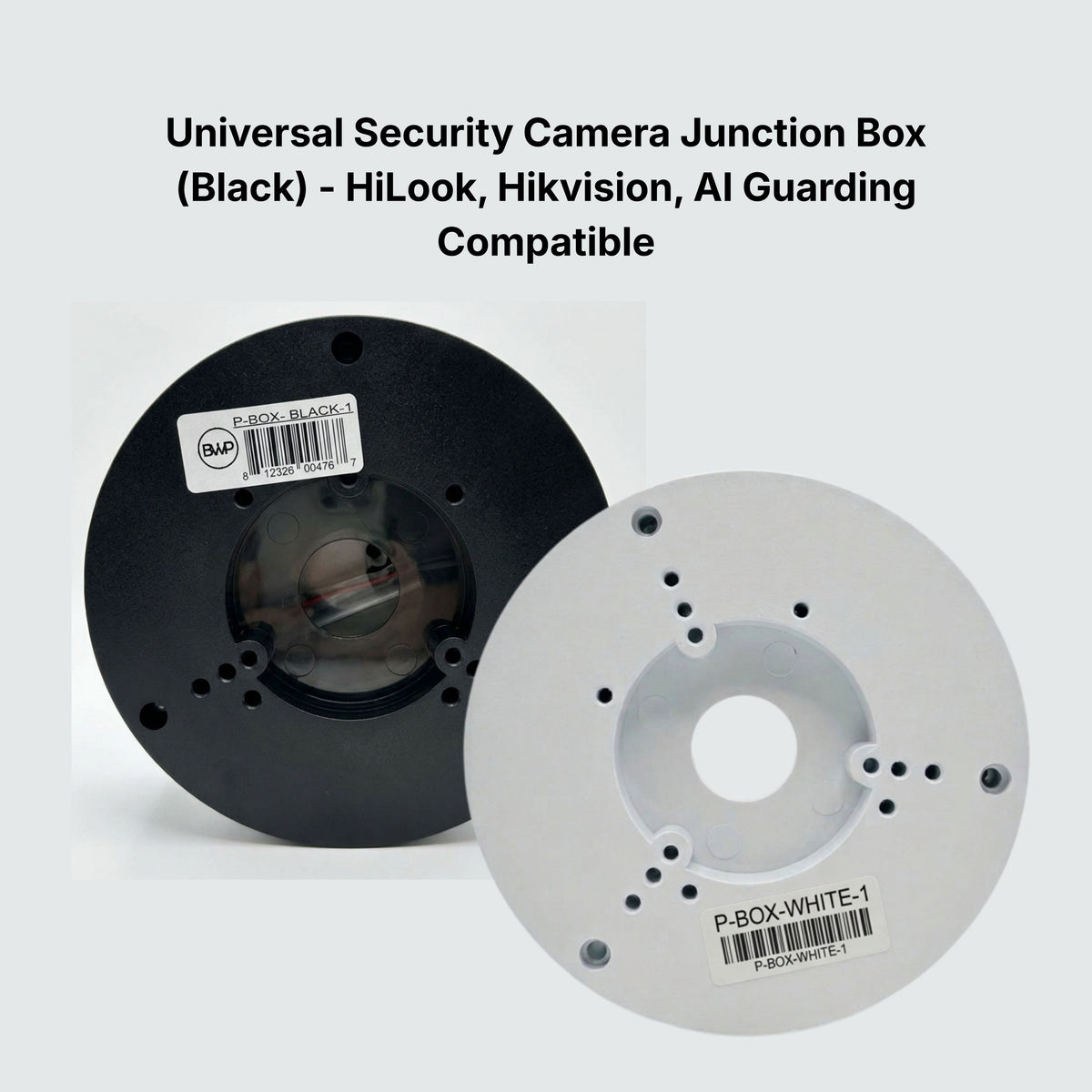 Universal Security Camera Junction Box - HiLook, Hikvision, AI Guarding Compatible