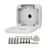 PFA122 Water-Proof Aluminum Junction Box for Dahua Bullet Security Cameras, White