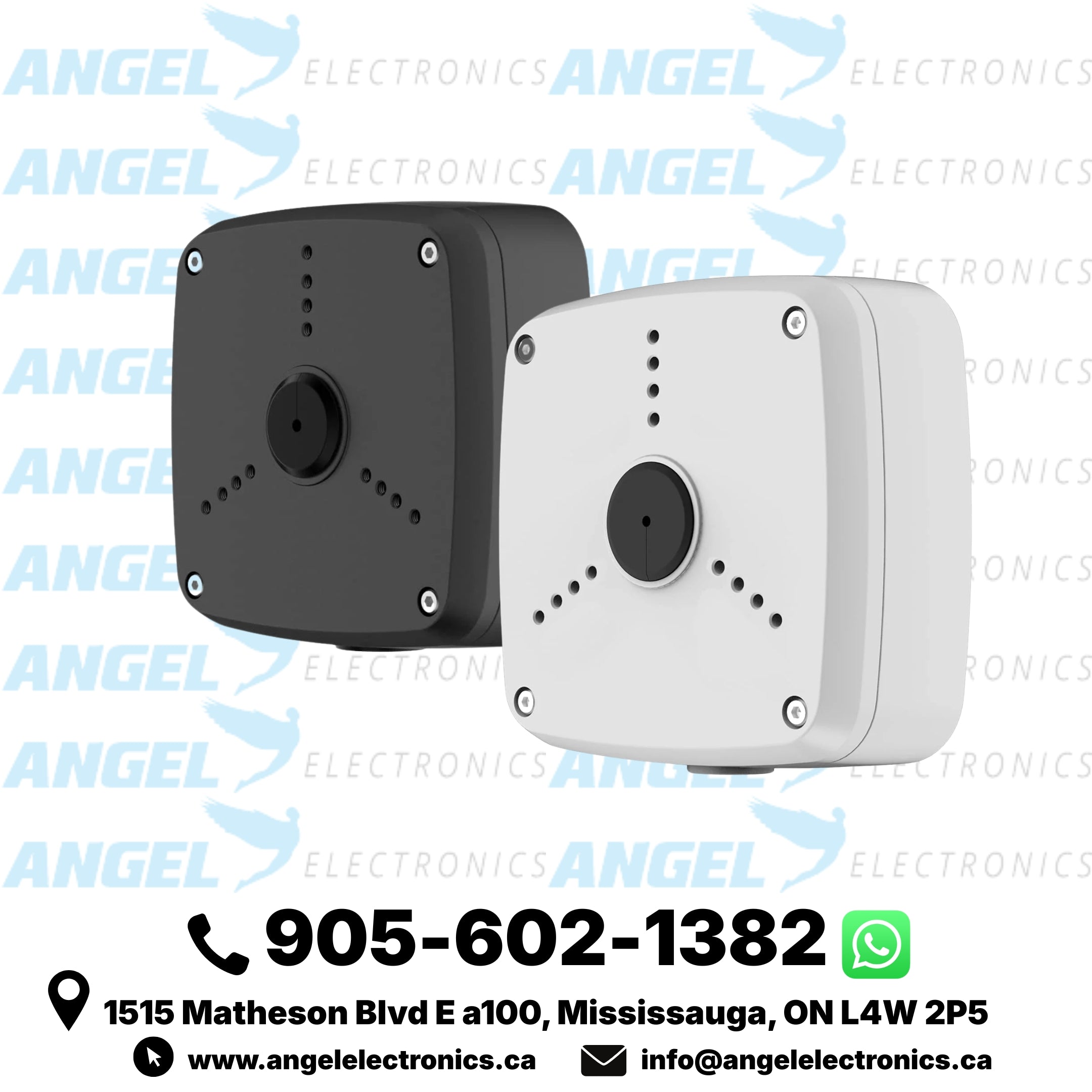 PFA122 Water-Proof Aluminum Junction Box for Dahua Bullet Security Cameras, White