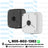 PFA122 Water-Proof Aluminum Junction Box for Dahua Bullet Security Cameras, White