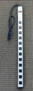 12 Outlet Surge Protector, Power Bar, Power Strip with 3 Feet Cord 125V/15A, Certified UL cULus