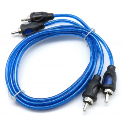 RCA Cable 2 Male to 2 Male with Ground