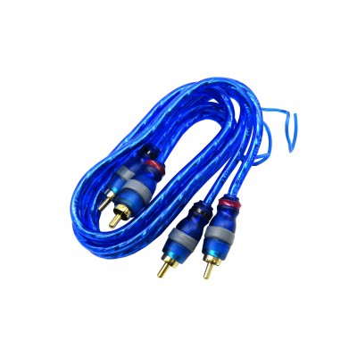 RCA Cable 2 Male to 2 Male with Ground