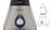 Preethi Steele Mixer Grinder Motor Unit (110V, 550W) - Base Only (Jars Not Included)