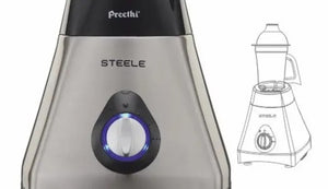 Preethi Steele Mixer Grinder Motor Unit (110V, 550W) - Base Only (Jars Not Included)