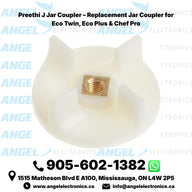 Preethi J Jar Coupler – Replacement Jar Coupler for Eco Twin, Eco Plus & Chef Pro