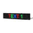 8x39 Multi-Color RGB LED Window Display Board - High Brightness, Custom Text & USB Control