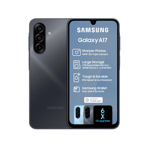 Samsung Galaxy A17 4G (SM‑A175F/DS) – 6.7" 90Hz Super AMOLED, 50MP OIS Triple Camera, 5000mAh Battery, Dual SIM Unlocked Smartphone