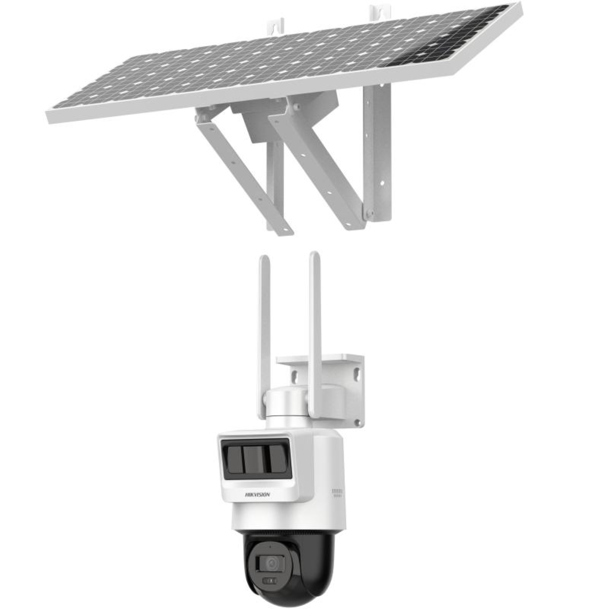 DS-2DE2C400IWG-K/4G/C09S20 4MP Pro Solar-powered Security PT Camera Setup
