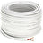 150 FEET 14 AWG IN WALL FT4 SPEAKER WIRE / CABLE WHITE OXYGEN-FREE