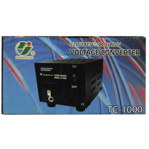 GoldSource TC-1000W Voltage Converter 220/240V to/from 110/120V, 1000 Watts