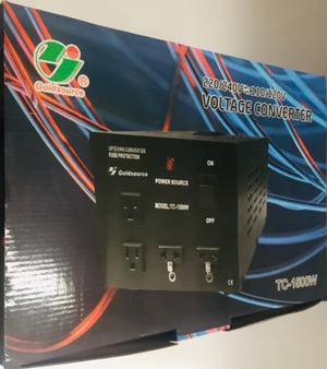 GoldSource TC-1500W Voltage Converter 220/240V to/from 110/120V, 500 Watts