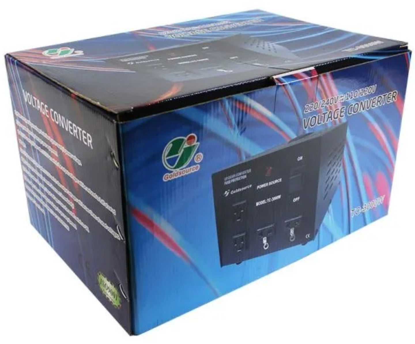 GoldSource TC-3000W Voltage Converter 220/240V to/from 110/120V, 3000 Watts