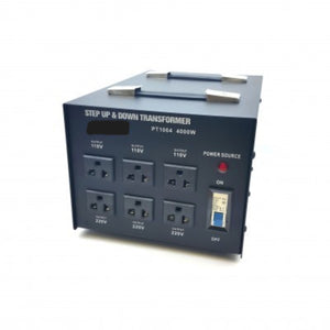 TRANSFORMER-4000W Voltage Converter 220/240V to/from 110/120V, 4000 Watts (TRANSFORMER-1064)