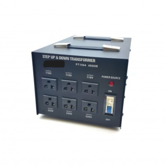 TRANSFORMER-4000W Voltage Converter 220/240V to/from 110/120V, 4000 Watts (TRANSFORMER-1064)