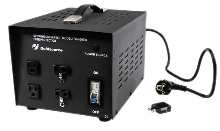 GoldSource TC-5000W Voltage Converter 220/240V to/from 110/120V, 5000 Watts