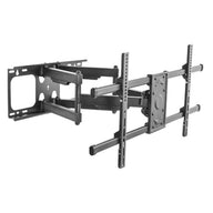 Brateck LPA49-486 Super Solid Dual Arm Large Full Motion TV Wall Mount For LED,LCD Curved &Flat Panel TV's 37"-90"75kg/165lbs
