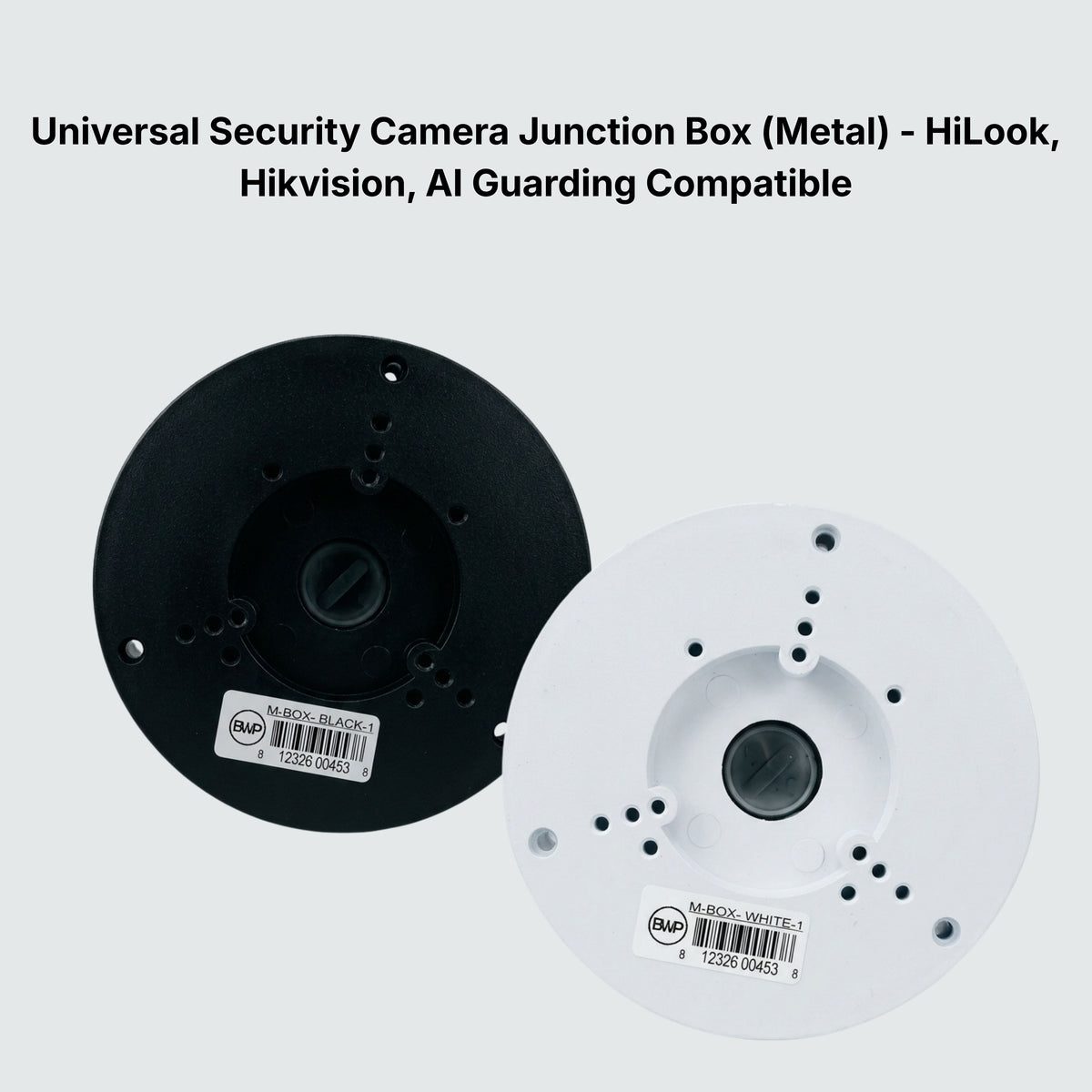 Universal Security Camera Junction Box – Metal | HiLook, Hikvision & A ...