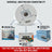 Universal Security Camera Junction Box - HiLook, Hikvision, AI Guarding Compatible