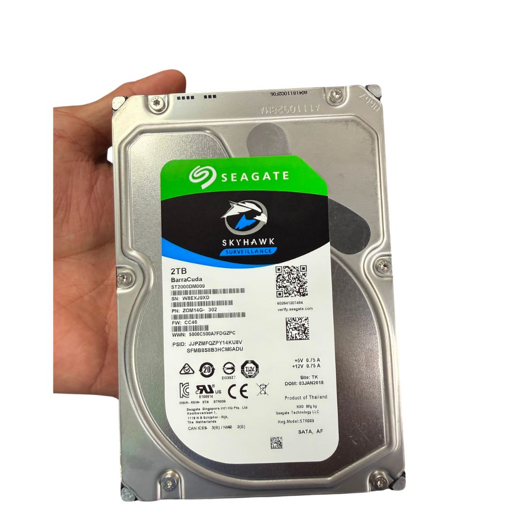 2TB Surveillance Hard Drive for DVR & NVR Security Systems