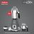 Vidiem SPICE PLUS 650W Mixer Grinder – 110V, 1.5L, Stainless Steel Jars