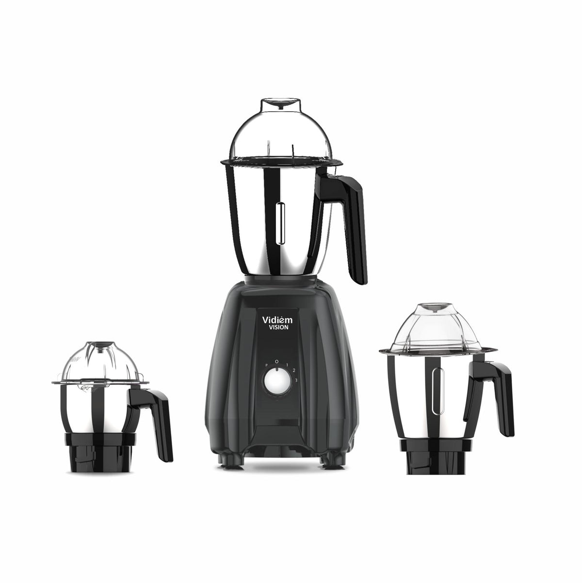 Vidiem Vision Pro 650W Mixer Grinder – 110V, UL Certified, 3 Stainless Steel Jars