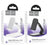 HD8 Blackfish Foldable Desktop Phone Holder Stand | Adjustable Tabletop Mobile Stand for 4.5–7 Inch Smartphones (Black / White)