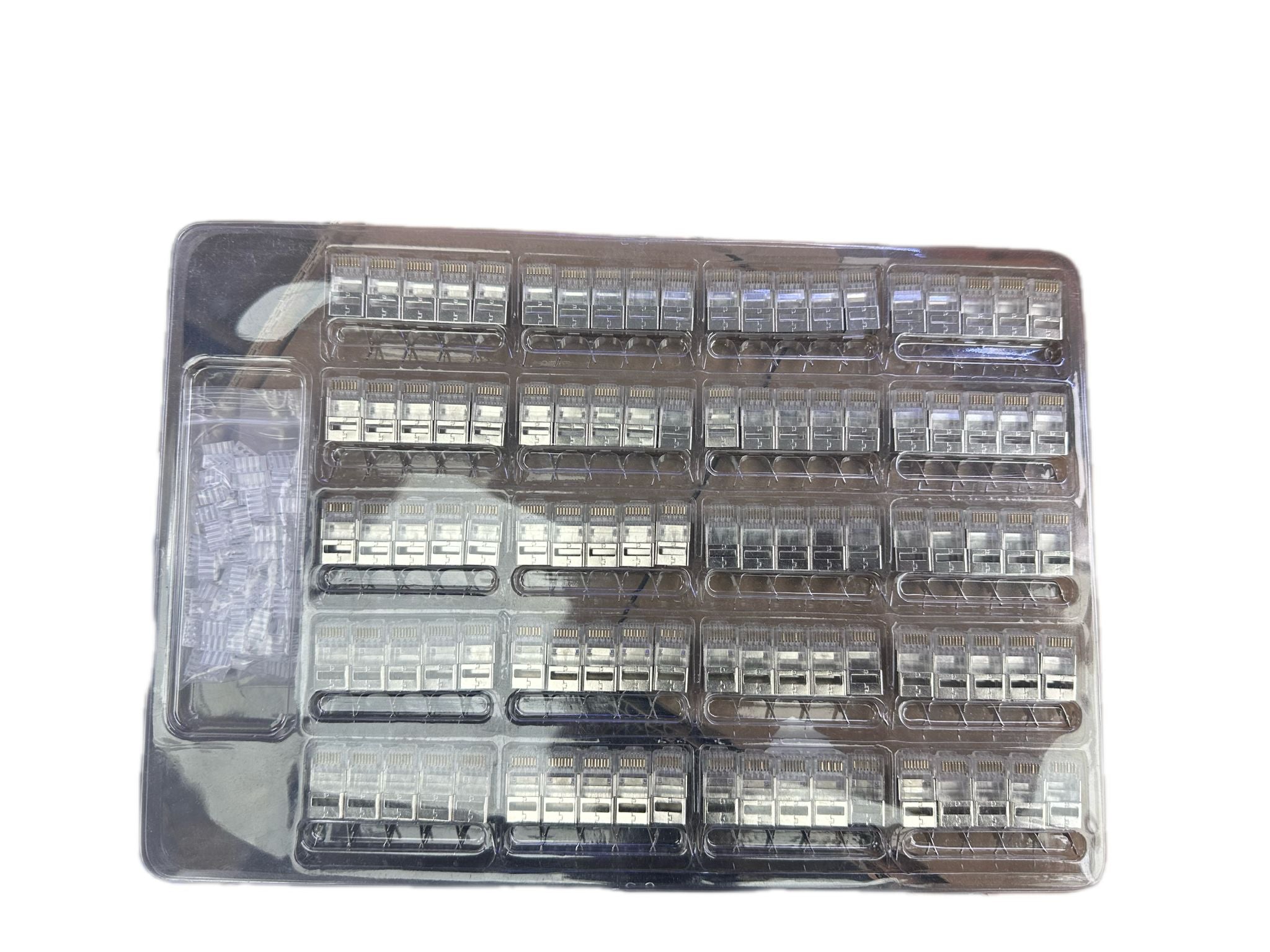 Cat 7 & Cat 8 Shielded RJ45 Connector – High-Speed Ethernet Network Plug