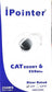 I Pointer CAT6 Bare Copper, C(ETL)US, CMR, FT4 1000FT 23AWG, 550MHZ,White / Black
