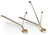 FOCUS ANTENNAS 18 inch in (45 cm) Heavy Duty Wall Mount Bracket Kit