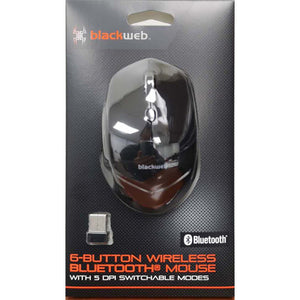 Blackweb 6-Button Bluetooth & Wireless Mouse (black color)